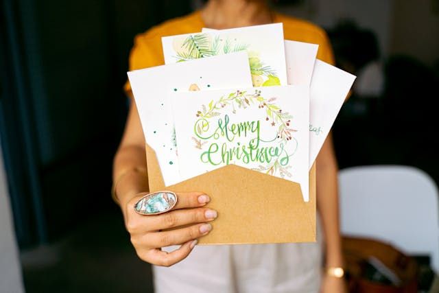 Some greeting card made by paper crafting