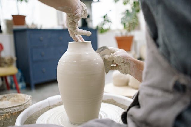Making a flower pot